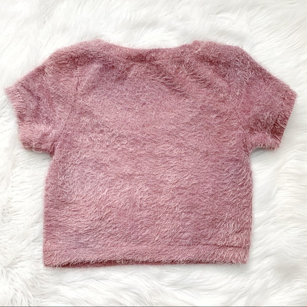 Eyelash Knit Crop Top!  - Picture 6 of 8